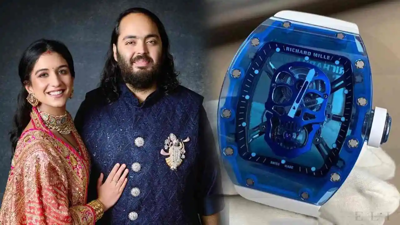 anant ambani's exclusive richard mille watch worth 22 crore