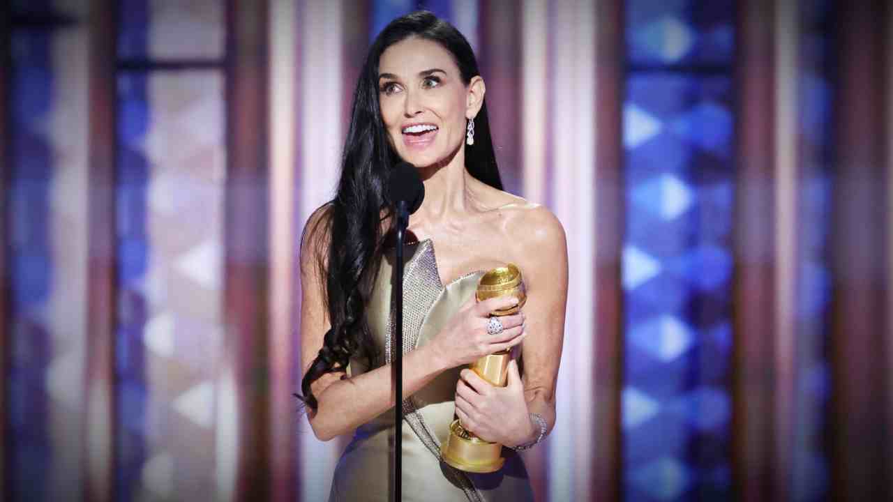 demi moore best actress in golden globes 2025