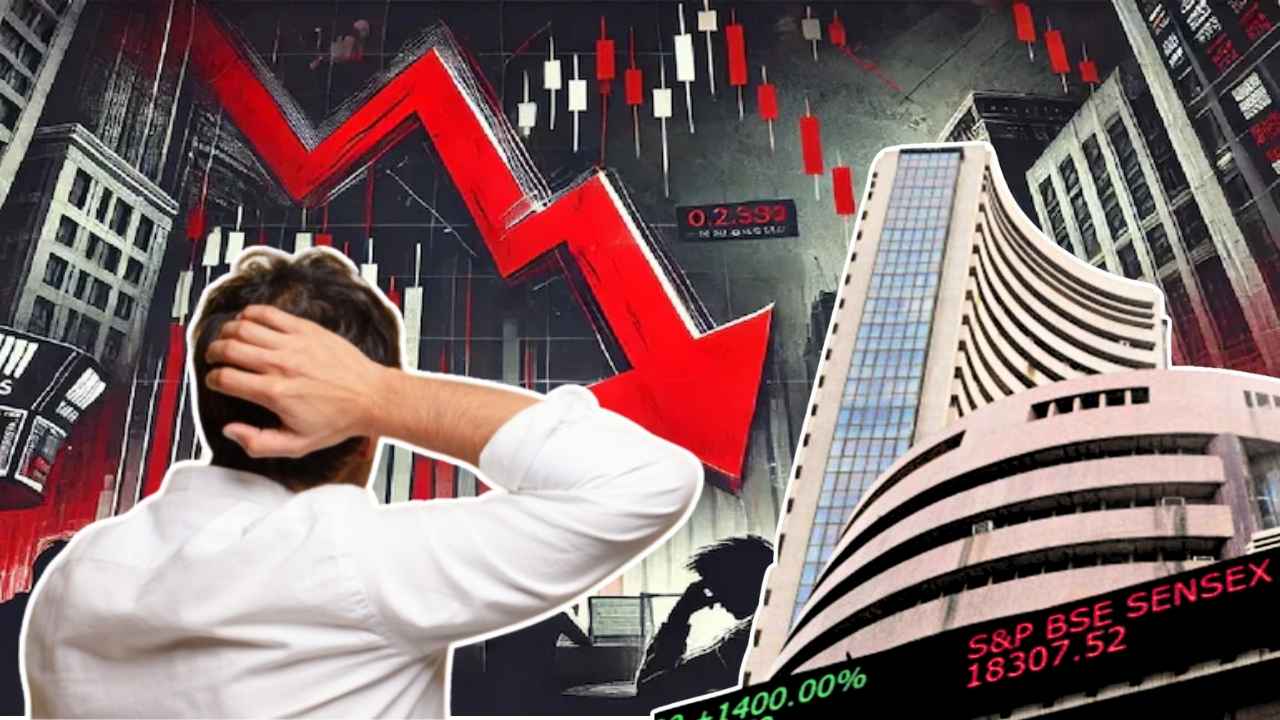 indian stock market crash