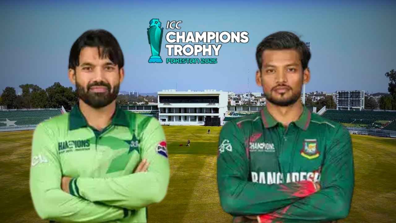 pak vs ban match icc champions trophy
