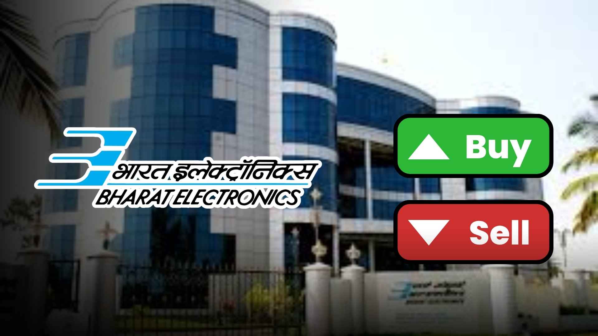 bharat electronics limited or bel share price