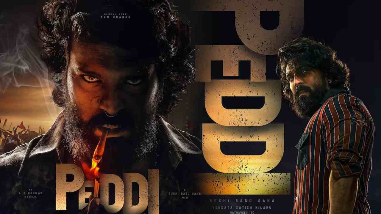 ram charan's upcoming film peddi poster released