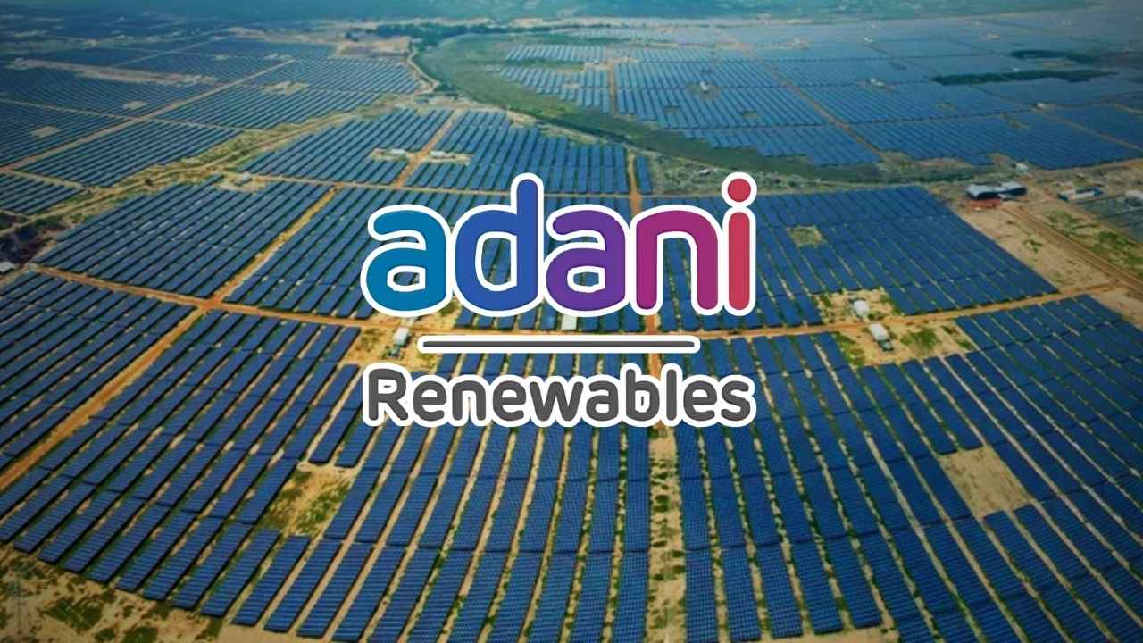 adani green energy share price