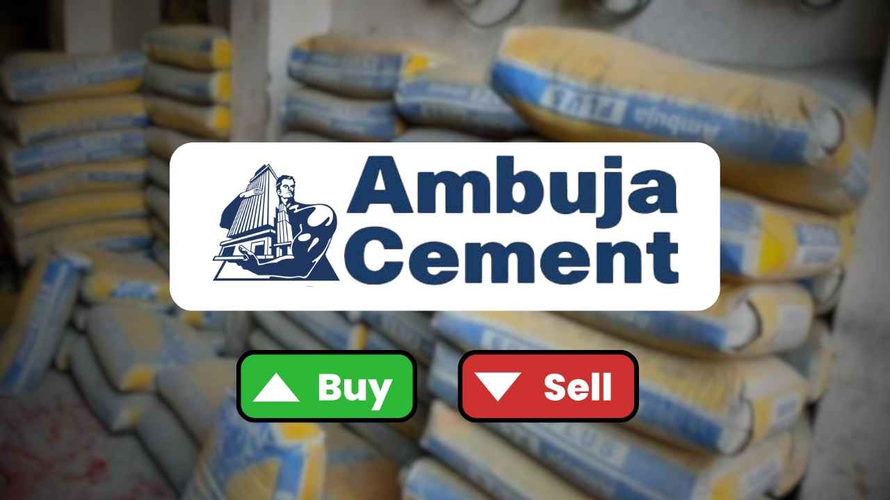 ambuja cement share price