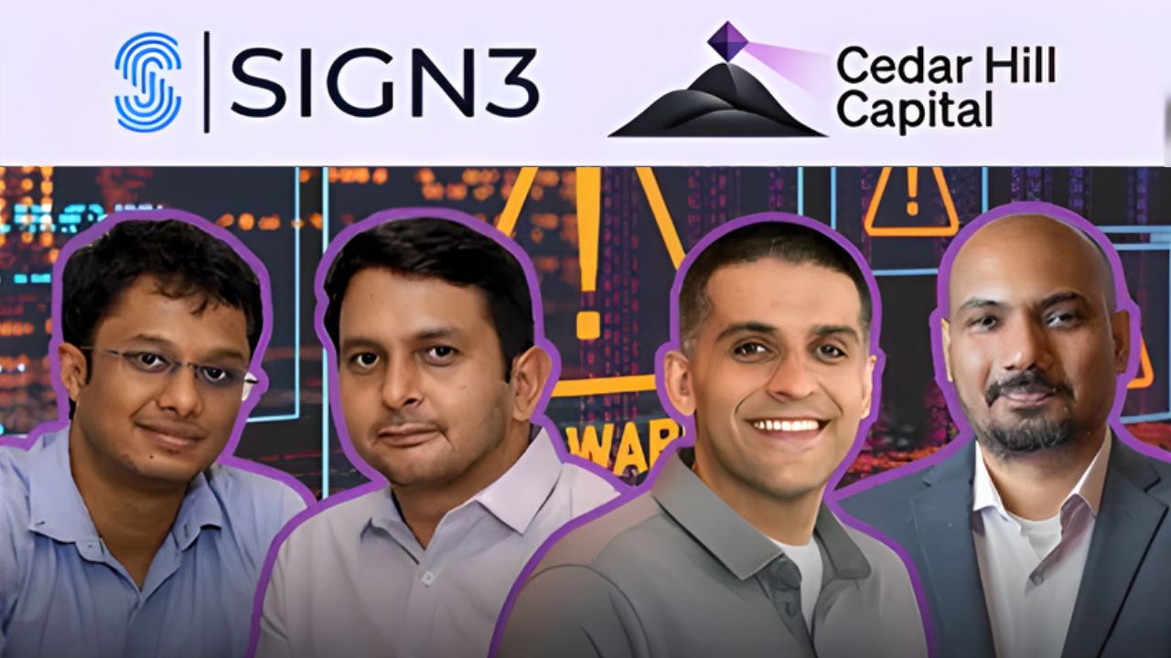 Cedar Hill Capital Leads $1.5M Investment in Sign3 to Boost AI-Powered Fraud Detection for India’s Fintech Sector