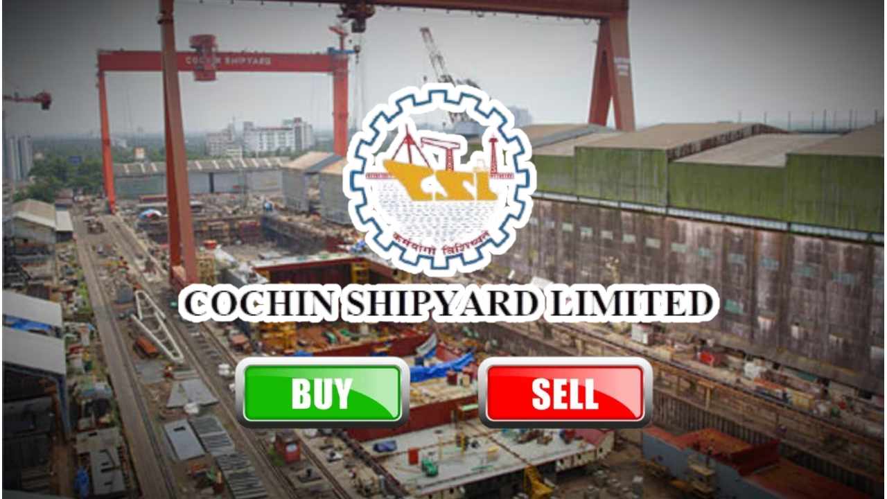 cochin shipyard share price