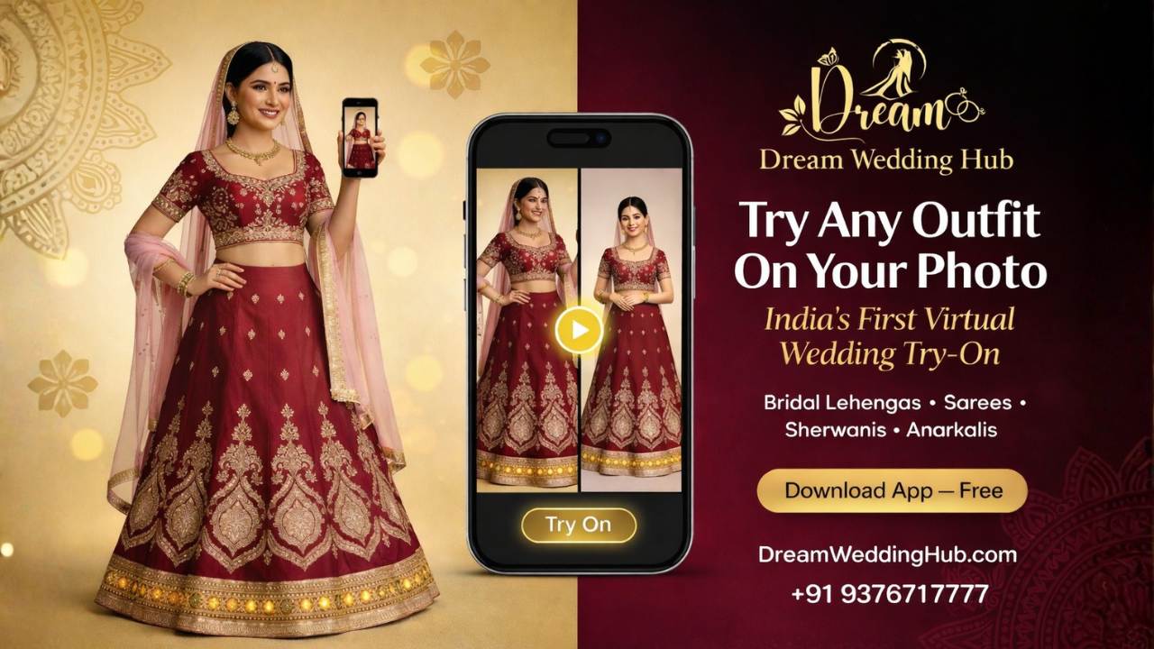 Dream Wedding Hub Launches India’s First AI Virtual Try-On for Bridal Wear to Transform Wedding Shopping
