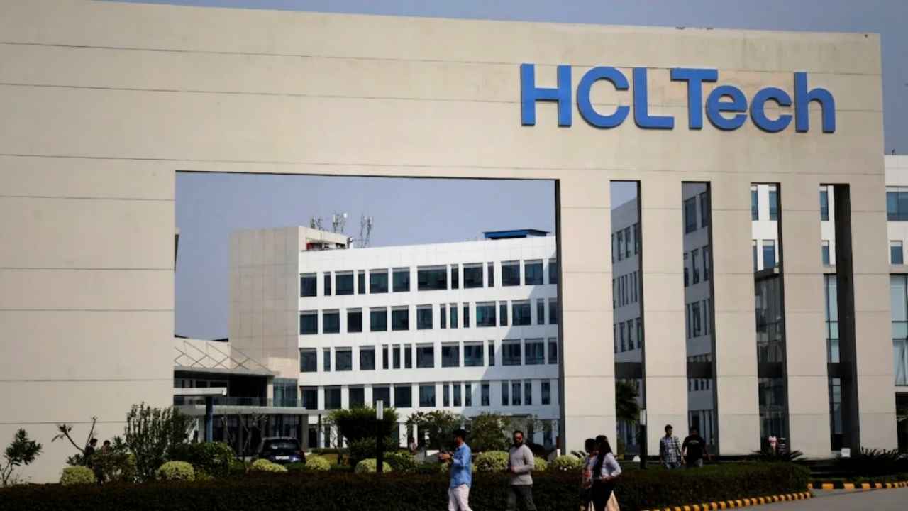 hcl technologies share price