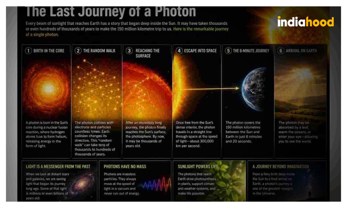 Inside a Photon’s Final Voyage