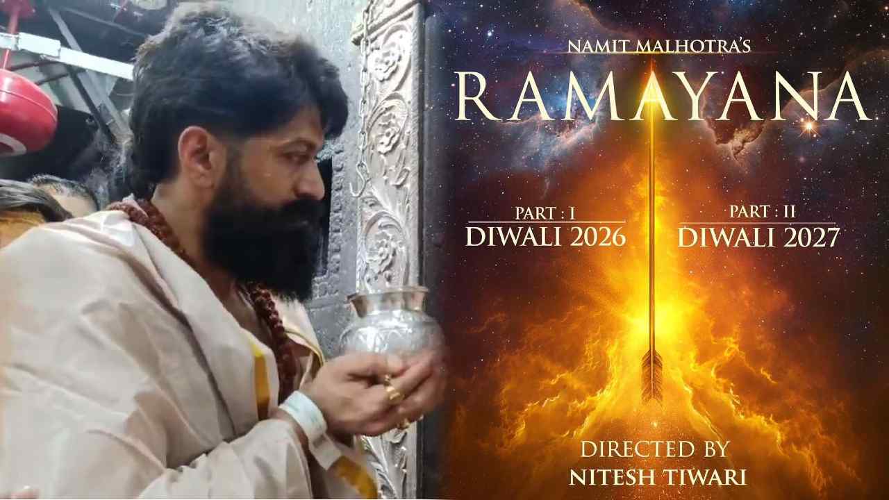 kgf superstar yash visits mahakaleshwar temple before ramayana shooting starts