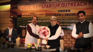 SKUAST-J Holds Industry–Startup Outreach Under JKCIP; Chief Secretary Urges Stronger Agri-Innovation Ecosystem