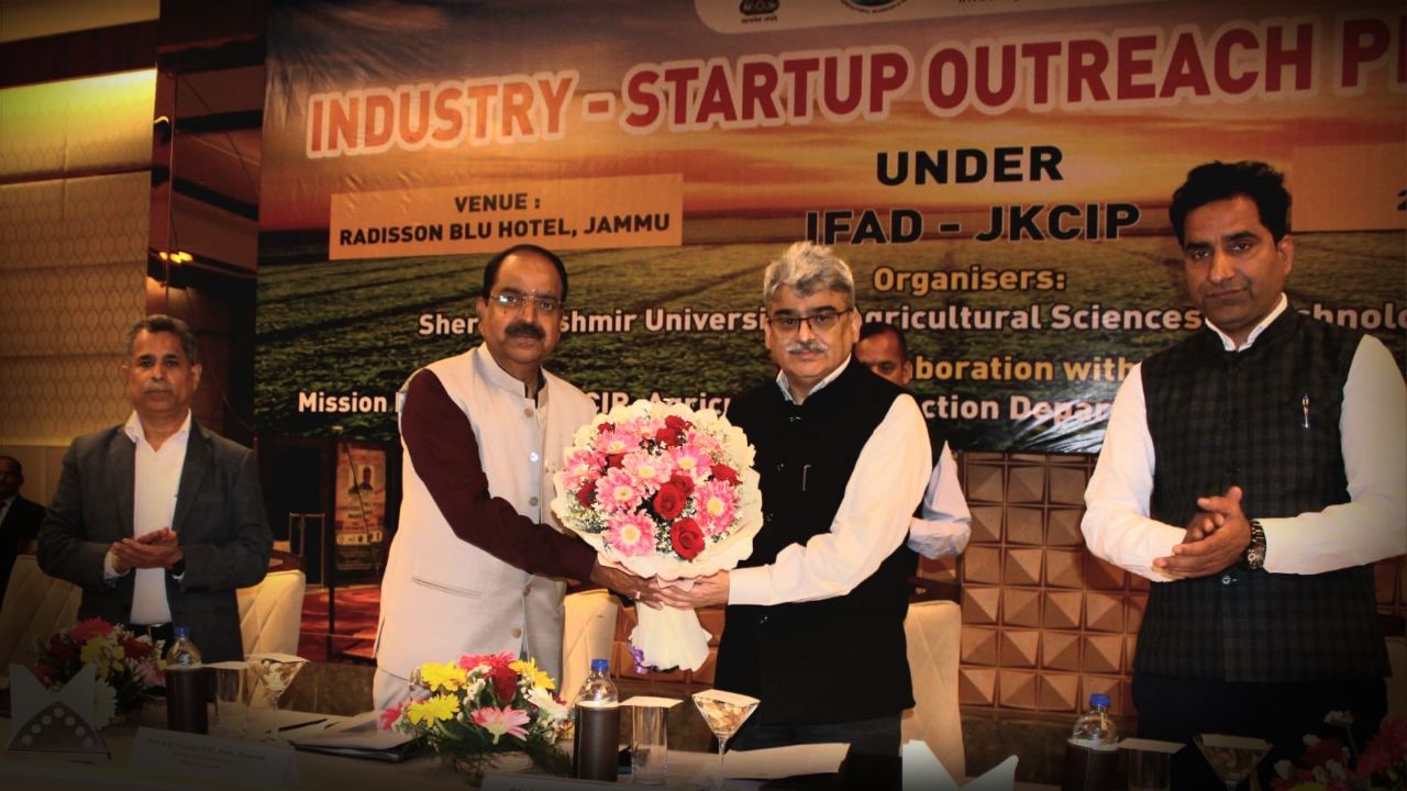 SKUAST-J Holds Industry–Startup Outreach Under JKCIP; Chief Secretary Urges Stronger Agri-Innovation Ecosystem