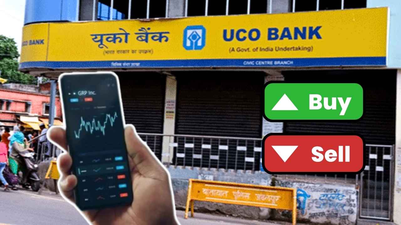 uco bank share price
