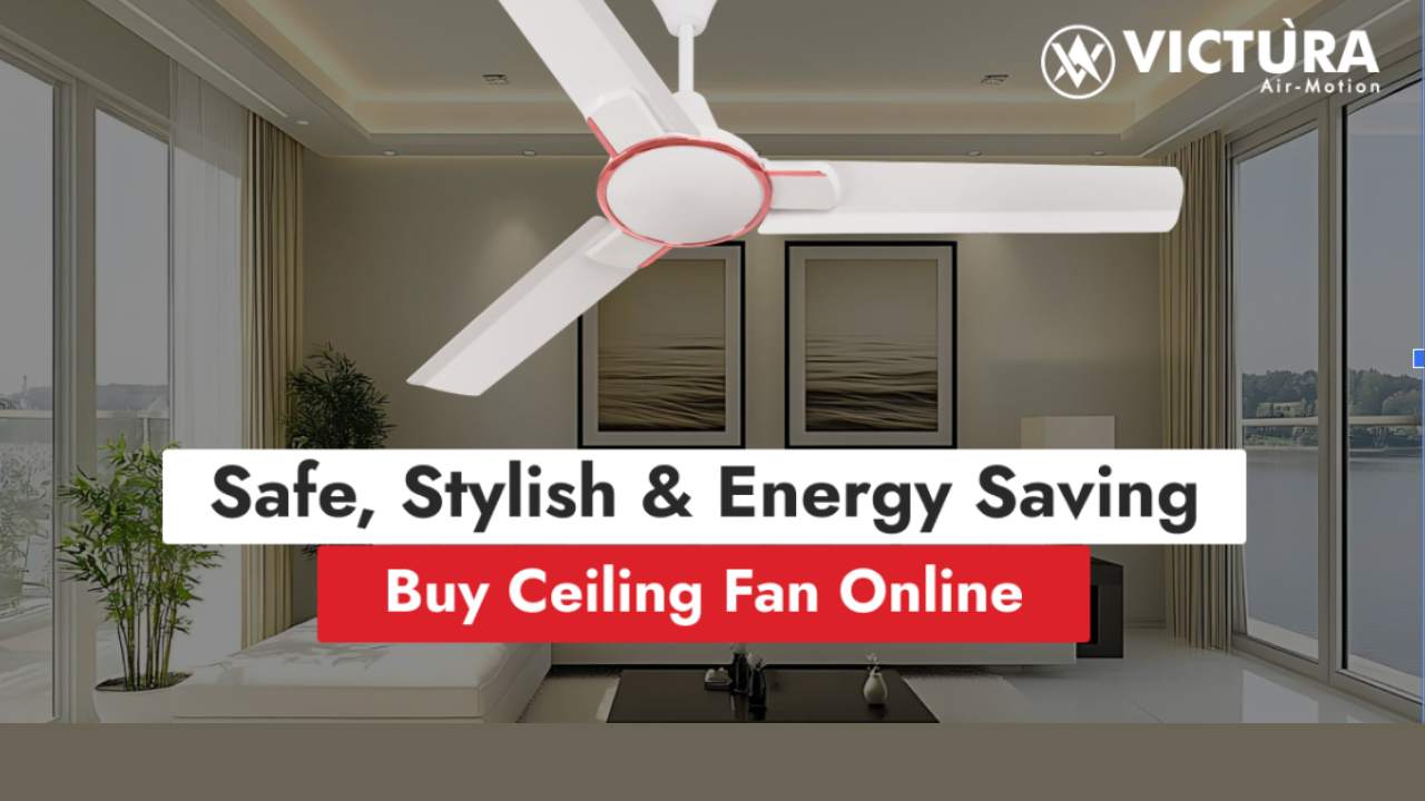 Victura Airmotion: Top-Rated Ceiling Fans Combining Safety and Style