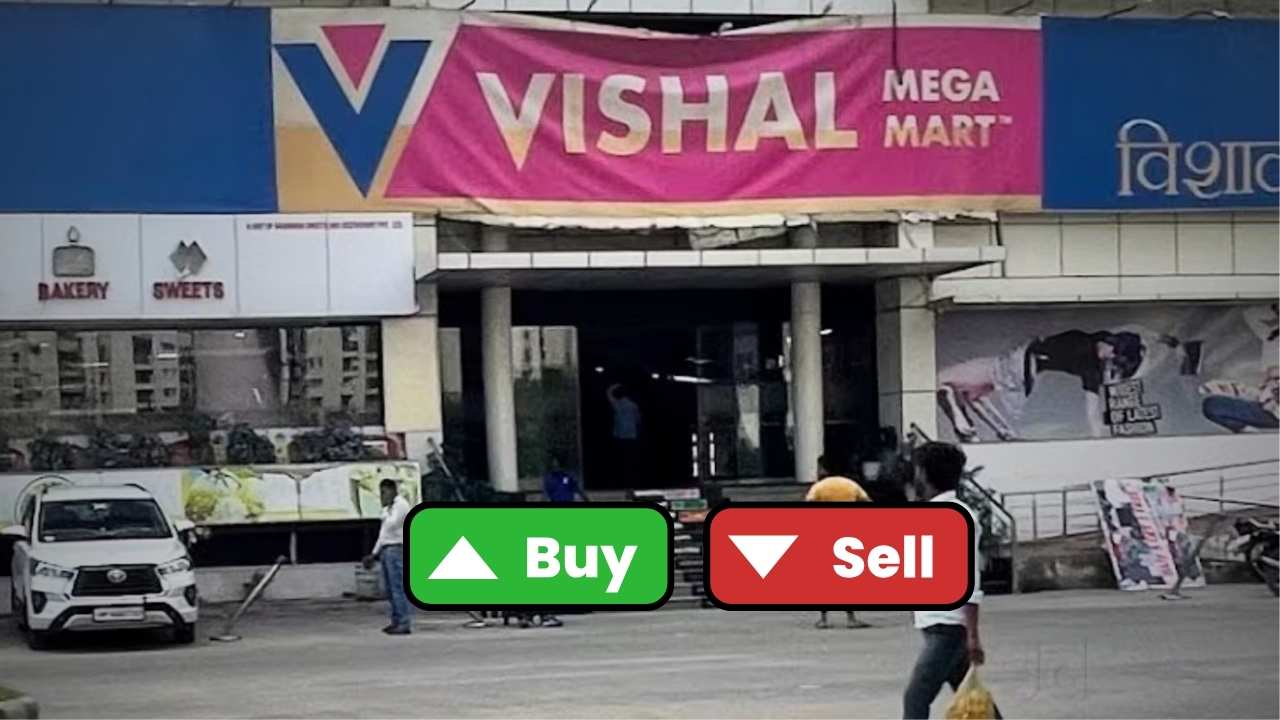 vishal mega mart share price